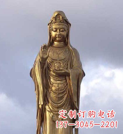 辽阳佛祖蛤蜊观音精美大型雕塑