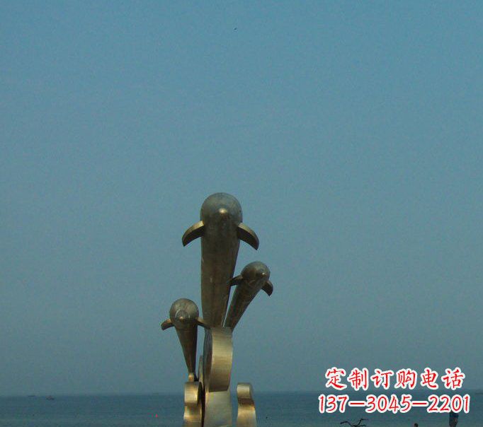 辽阳浪漫海豚艺术雕塑是中领雕塑为您量身定制的…