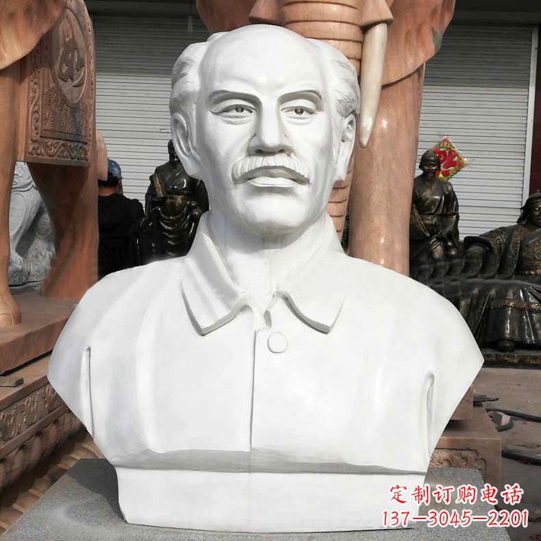 辽阳白求恩胸像雕塑——校园世界名人著名医生的终极象征