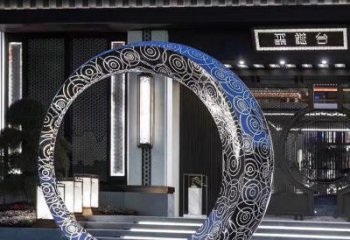 辽阳精致圆环喷泉雕塑陪伴你的绿色城市