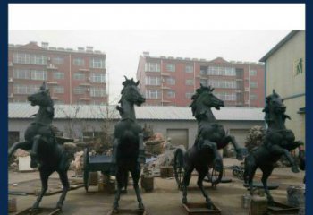 辽阳中领雕塑推出的优雅动物铜雕飞马，以其出色…