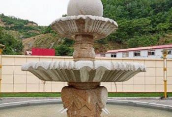 辽阳中领雕塑海螺石雕喷泉精致装点室外空间