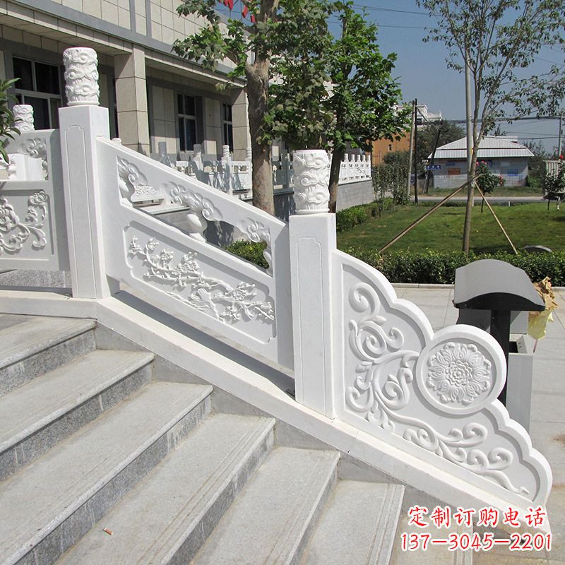 辽阳汉白玉大理石栏板