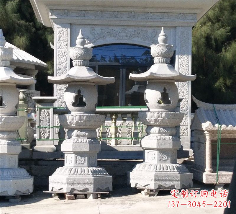 辽阳汉白玉公园石灯笼
