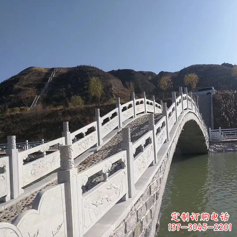 辽阳汉白玉路桥石栏杆雕塑