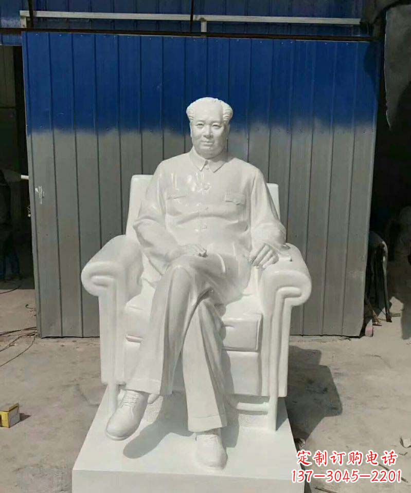 辽阳中领雕塑打造优雅大气的主席石雕