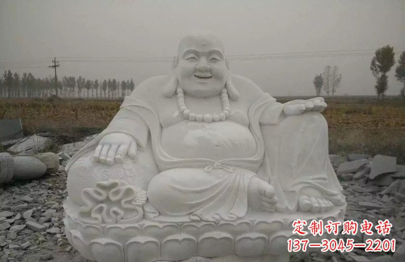 辽阳汉白玉弥勒佛