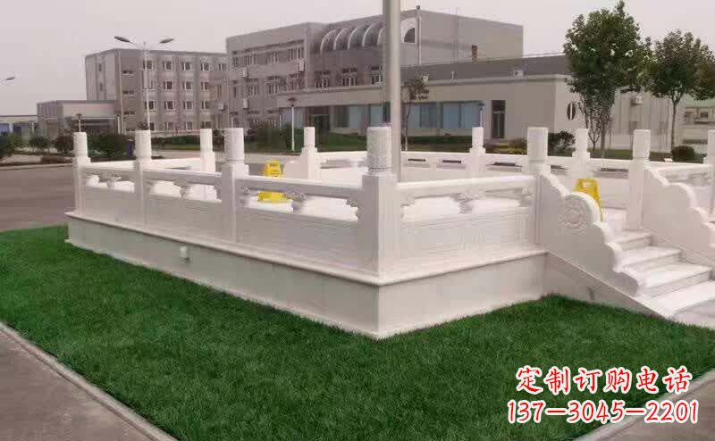 辽阳完美艺术——汉白玉升旗台雕塑
