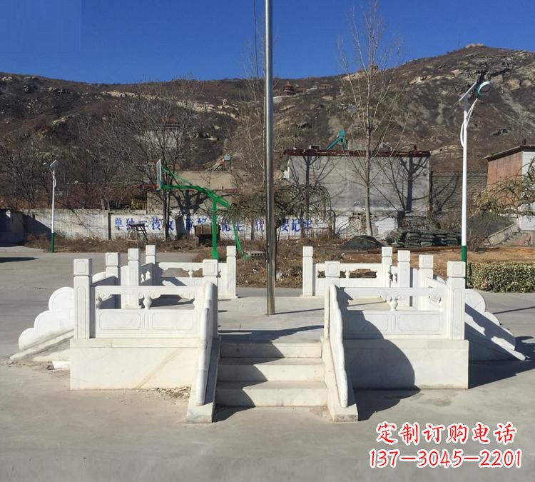 辽阳汉白玉升旗台雕塑