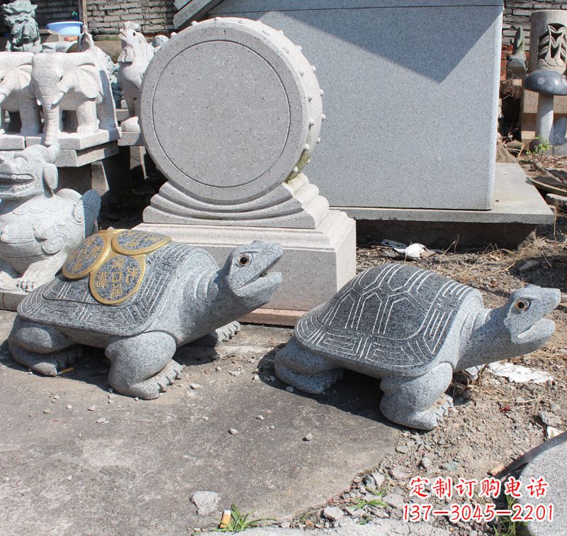 辽阳汉白玉石雕刻乌龟