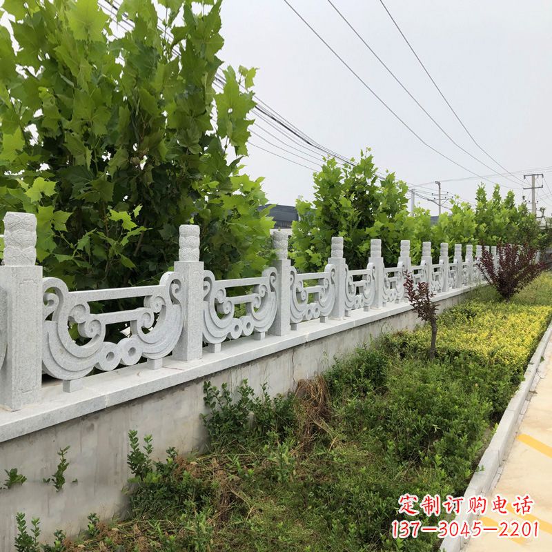 辽阳汉白玉石栏杆