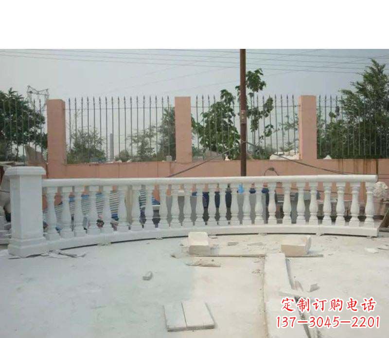 辽阳汉白玉石栏杆雕塑