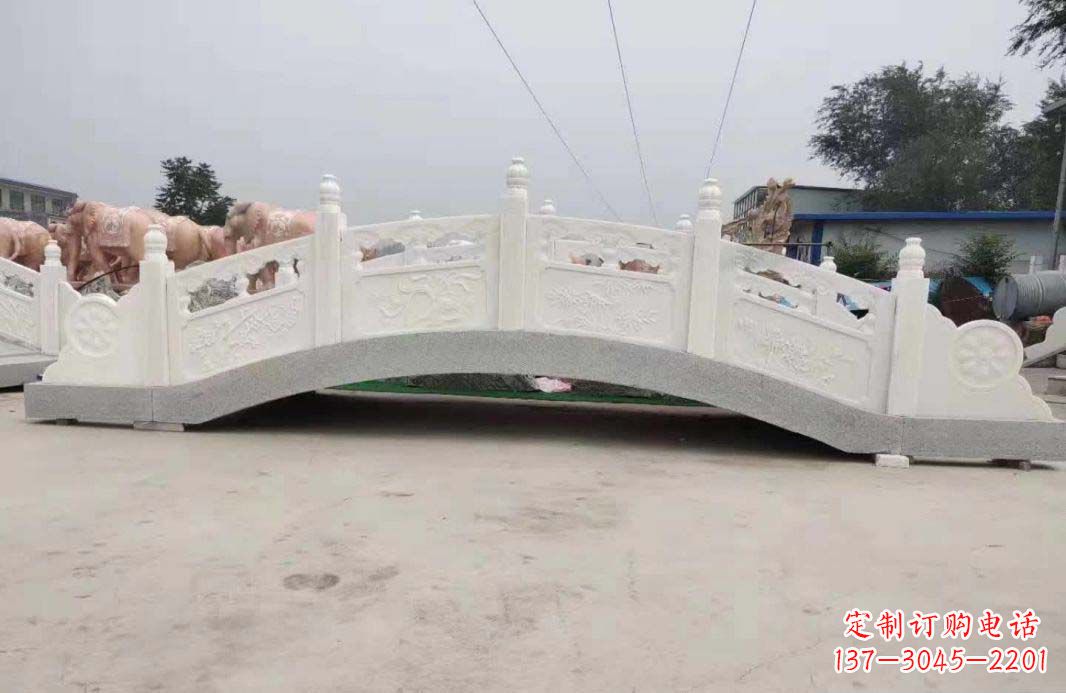 辽阳汉白玉石桥雕塑