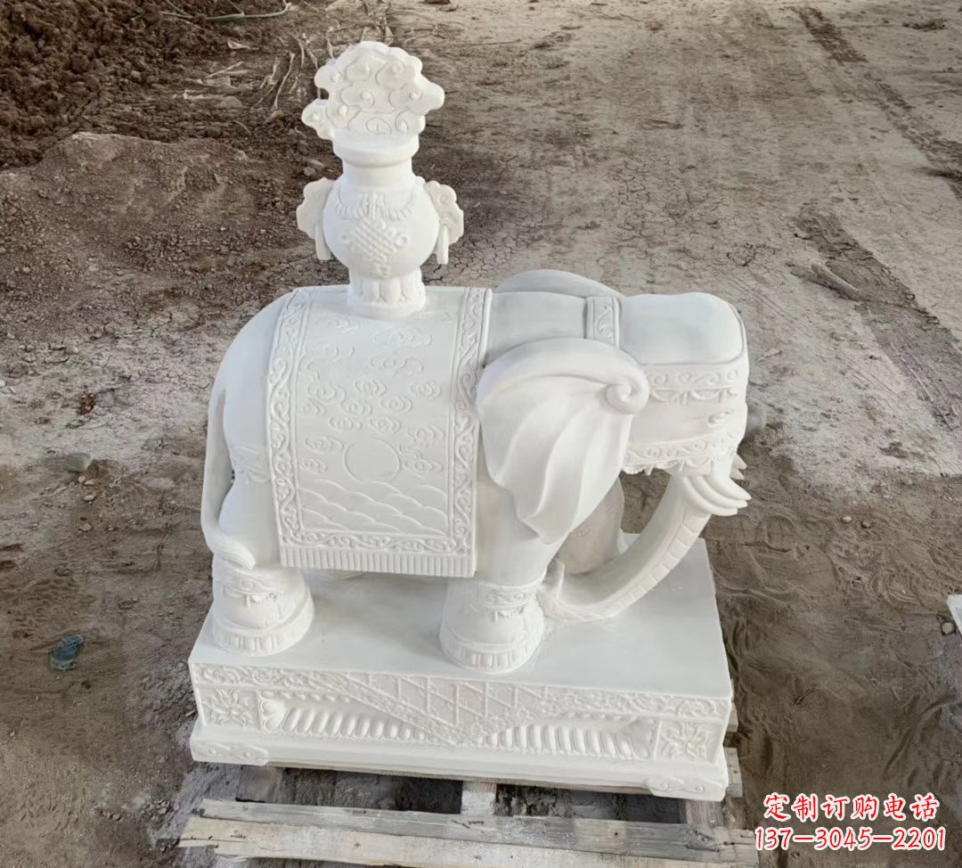 辽阳精美绝伦,汉白玉宝瓶雕塑