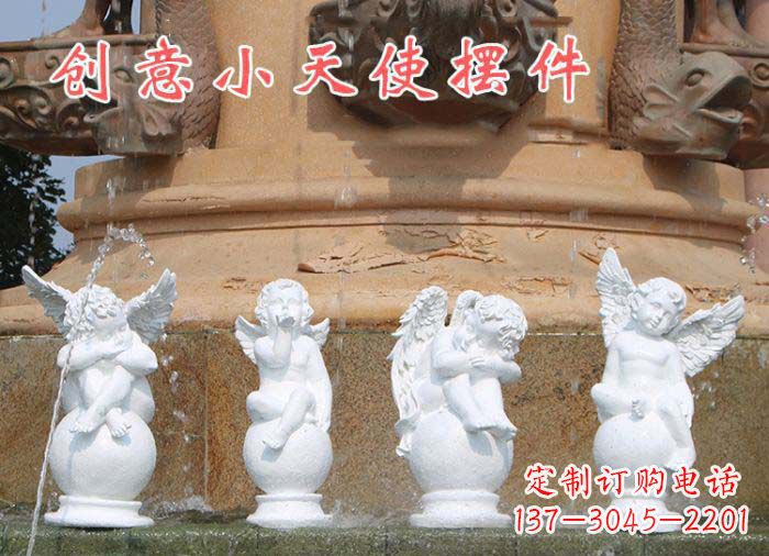 辽阳中领雕塑:汉白玉小天使雕塑