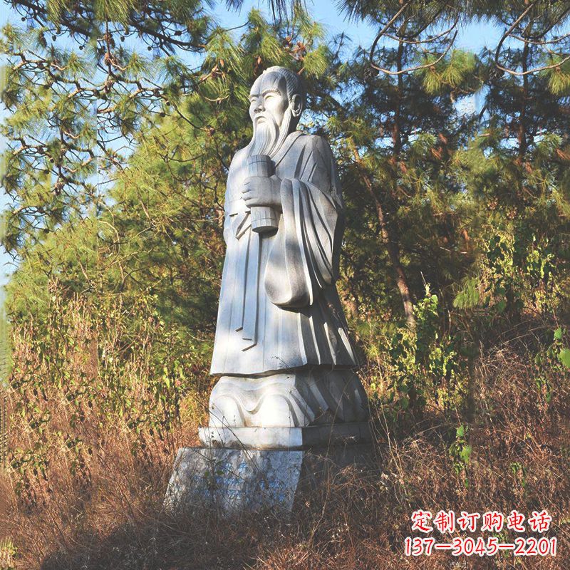 辽阳传承中国传统文化,让古代名人雕像永驻心中