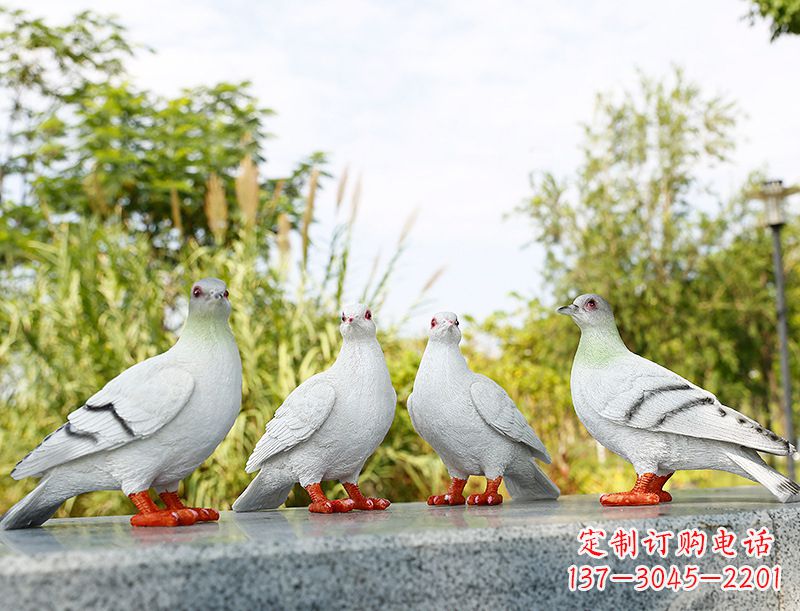 辽阳和平鸽 抽象雕塑
