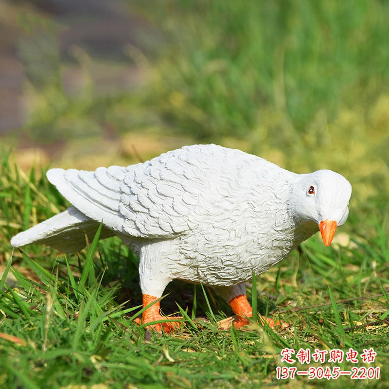 辽阳和平鸽雕塑模型