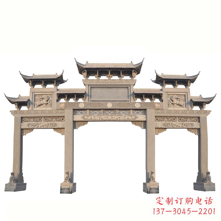 辽阳红石牌坊雕塑是一家专业从事牌坊雕塑的厂家…
