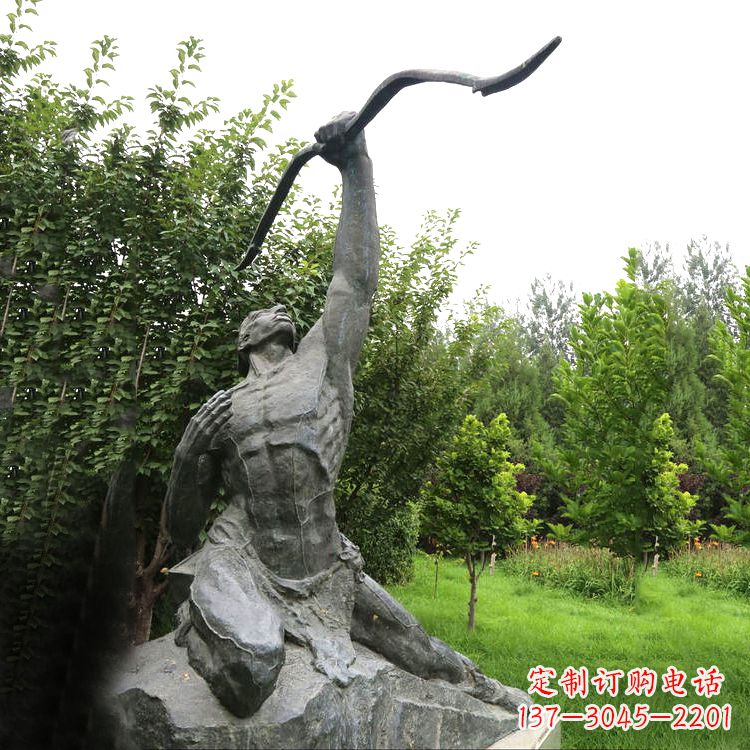 辽阳后羿射日青石雕塑,精美绝伦!
