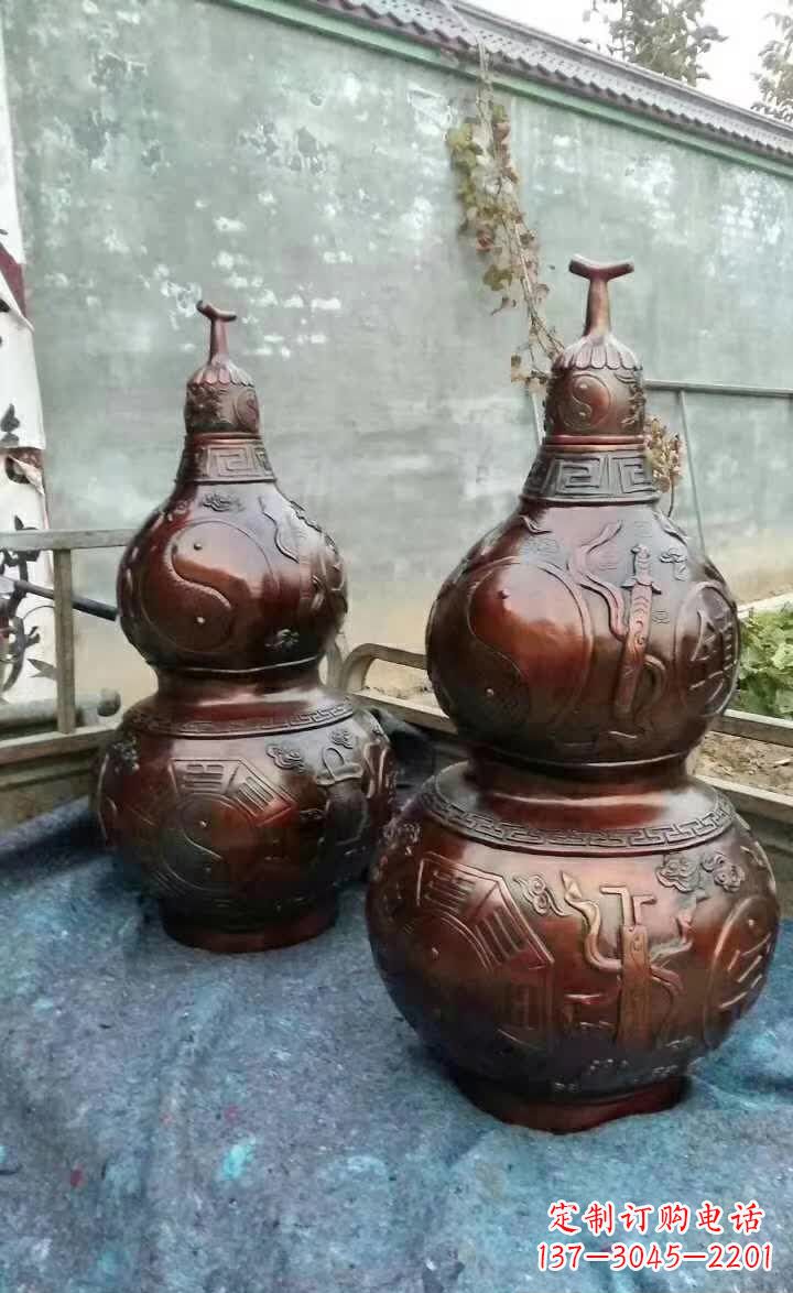 辽阳葫芦雕塑,精致艺术佳作