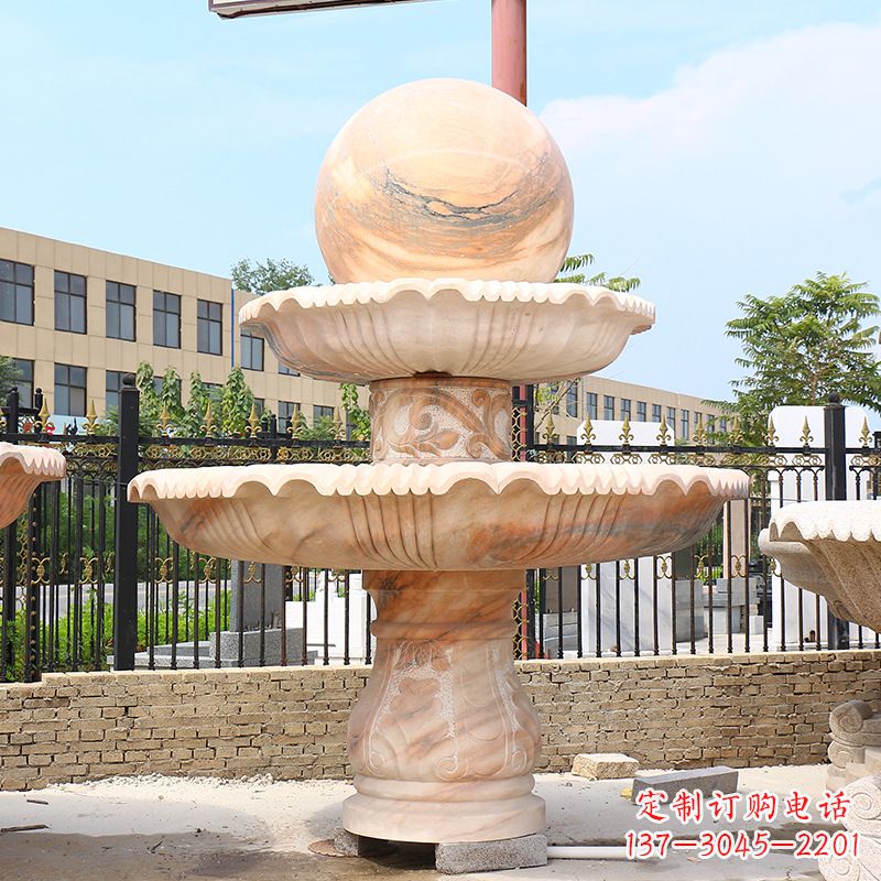 辽阳湖南石雕风水球,传统工艺与现代美学完美结合