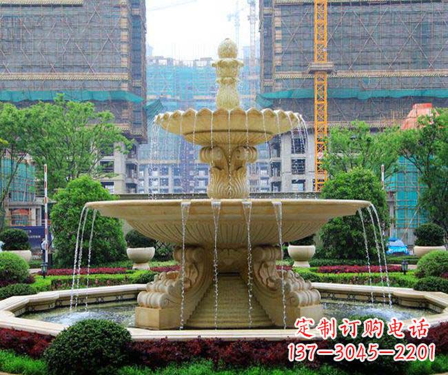 辽阳多层次喷泉雕塑,为您带来清凉夏日