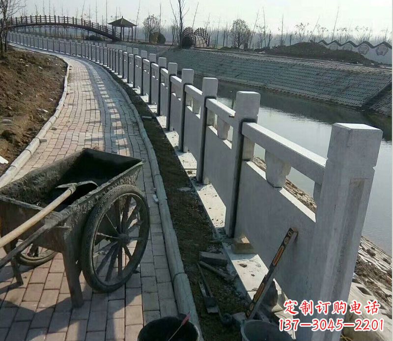 辽阳精美大理石栏杆石雕