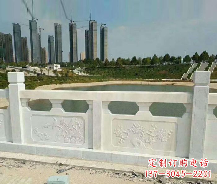 辽阳护城河建筑石雕栏板,精美绝伦