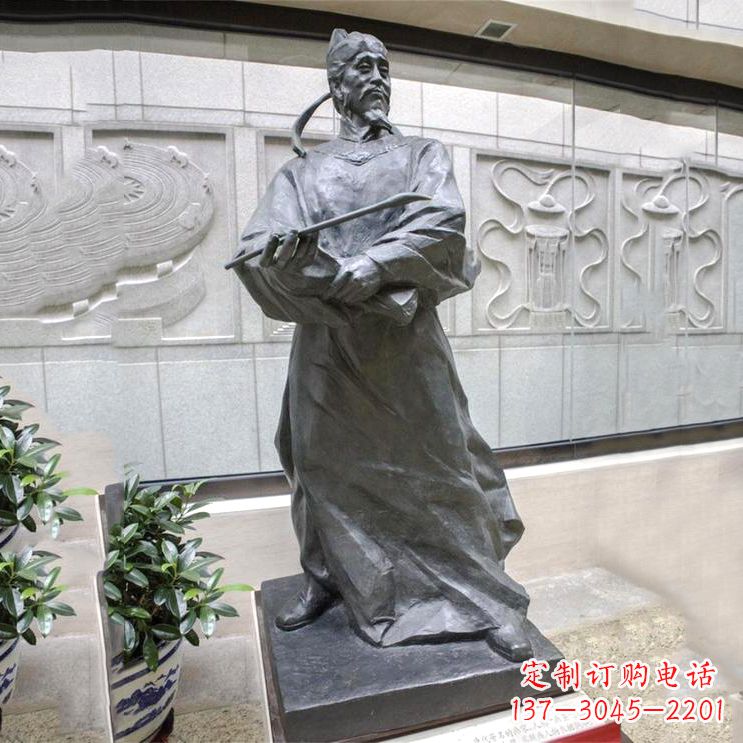 辽阳铸就历史——吴道子雕塑