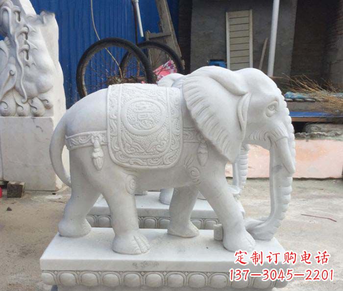 辽阳精美大象雕塑,门口装点新灵感