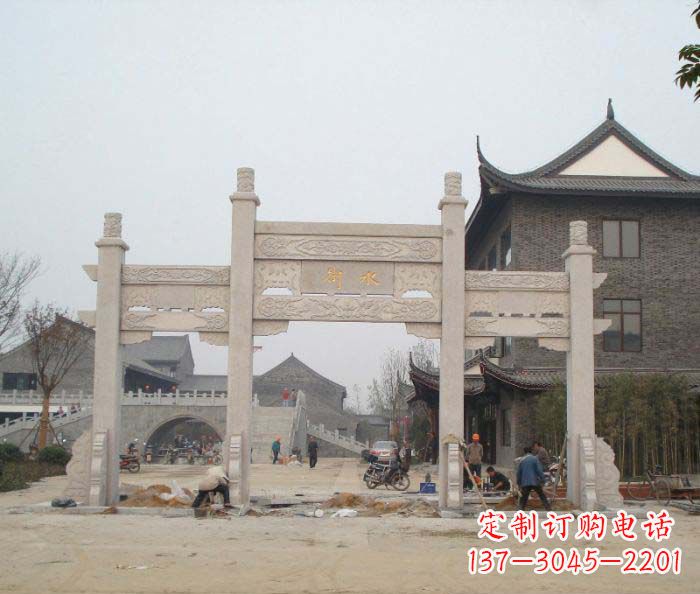辽阳石雕牌楼,让您的城市充满活力!