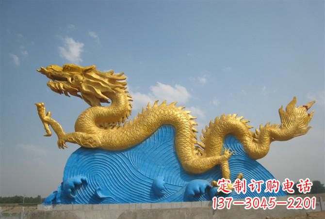 辽阳金龙铜雕
