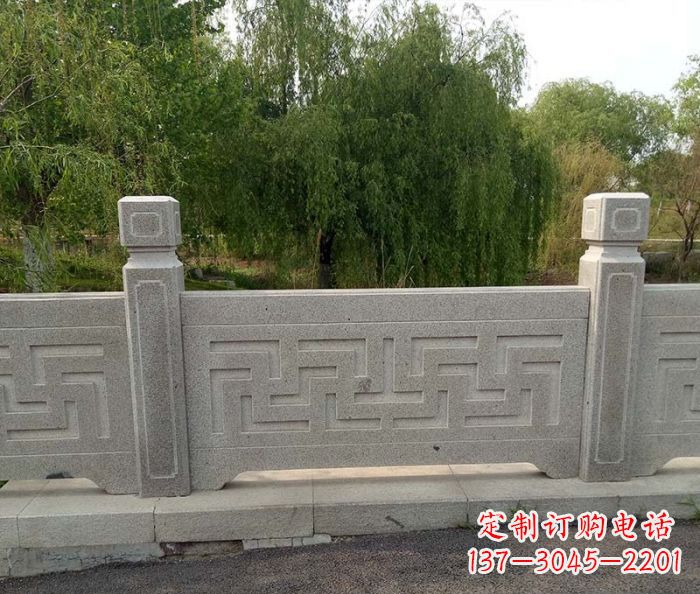 辽阳景区创意造型石雕栏板 (2)