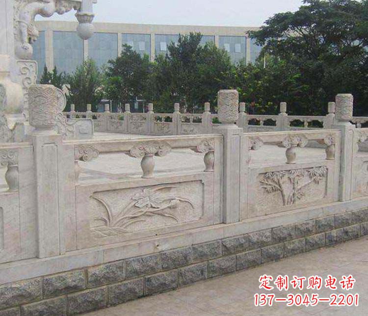 辽阳中领雕塑:精美石材栏板雕塑