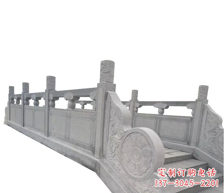 辽阳中领雕塑精美的大理石栏板石雕