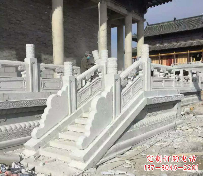 辽阳大理石栏板石雕,精美绝伦,让建筑锦上添花