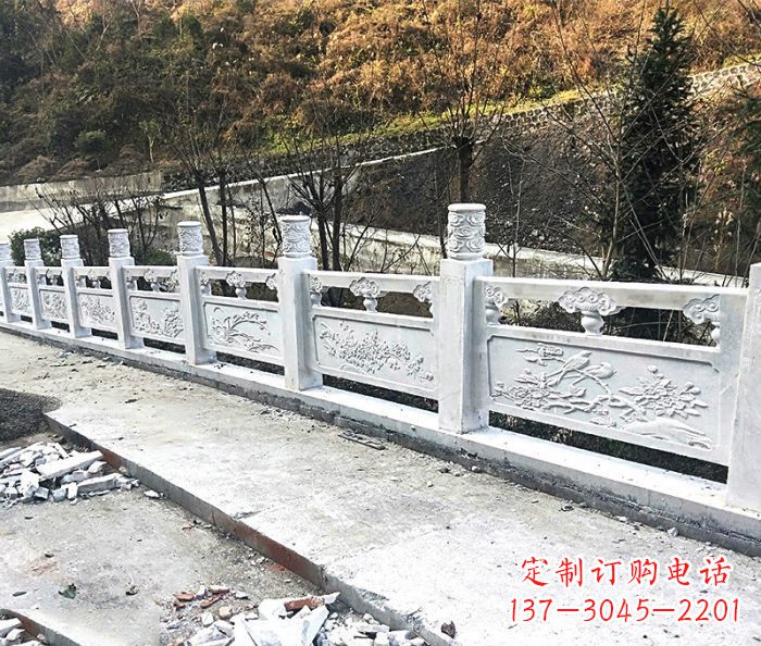 辽阳精致石雕栏杆,让你的景区更加美丽