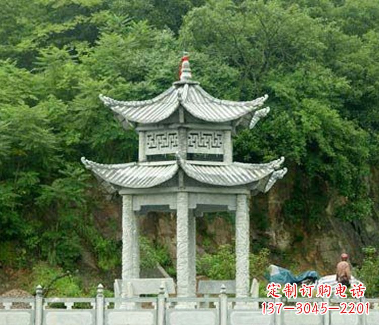 辽阳中领雕塑|凉亭石雕:让您的景区更加精彩