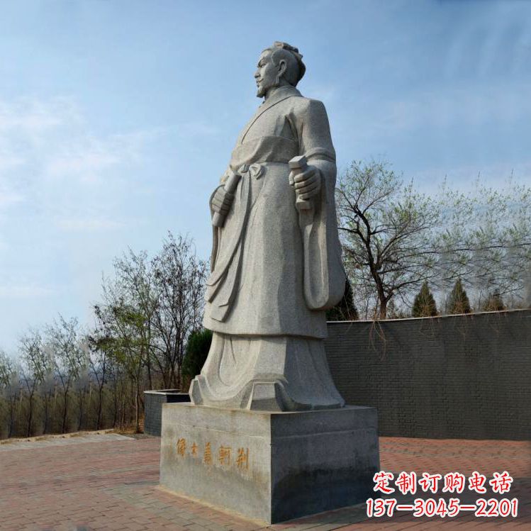 辽阳中国荆轲铜雕塑,给景区广场趣味增添历史感