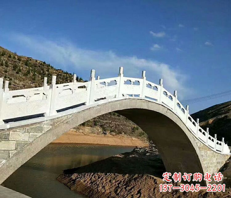 辽阳卓越之作:汉白玉拱桥雕塑