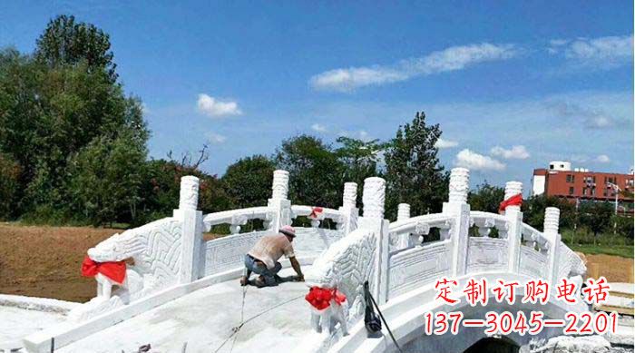辽阳标题:领雕塑——最具艺术魅力的汉白玉石雕拱桥