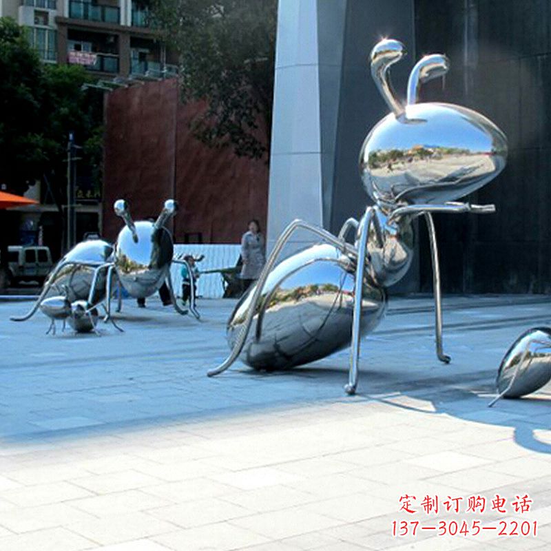 辽阳优雅而不凡的蚂蚁不锈钢雕塑