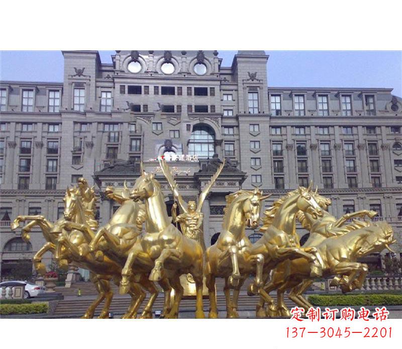 辽阳阿波罗战车铜雕,雕刻令人惊叹