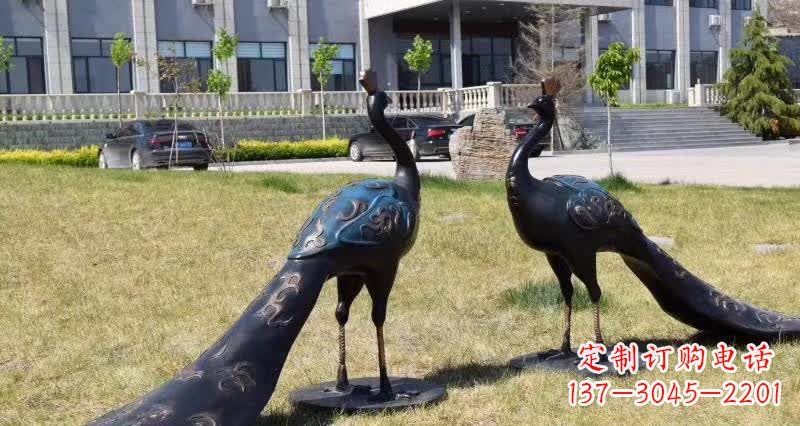 辽阳领雕塑-孔雀铜雕,高雅精美的艺术精品