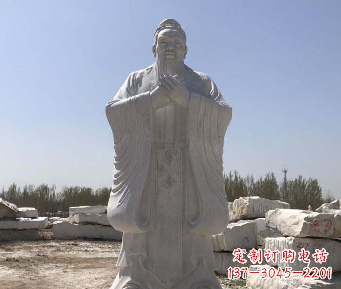 辽阳中领雕塑|传承古代精神:孔子雕塑