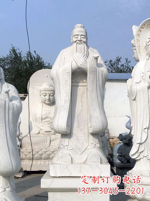 辽阳孔子故居的石雕