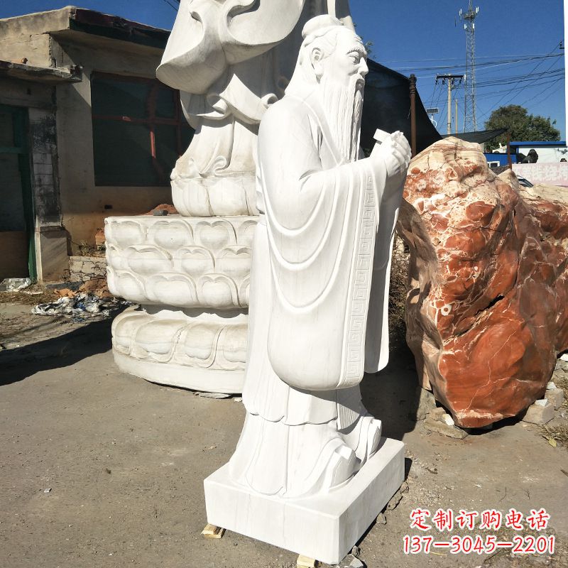 辽阳用艺术雕刻一流品质体验传承历史的孔子石雕