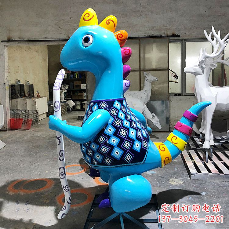辽阳中领雕塑推出玻璃钢恐龙雕塑,采用最先进的…