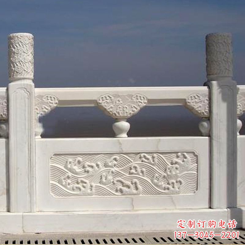 辽阳浪花仿古石栏板雕刻